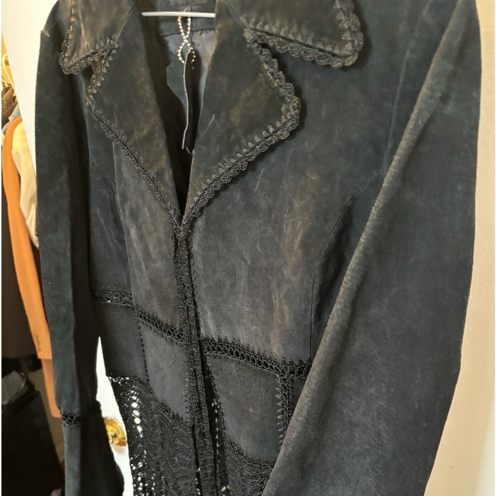 Costa Blanco Cuero Jacket